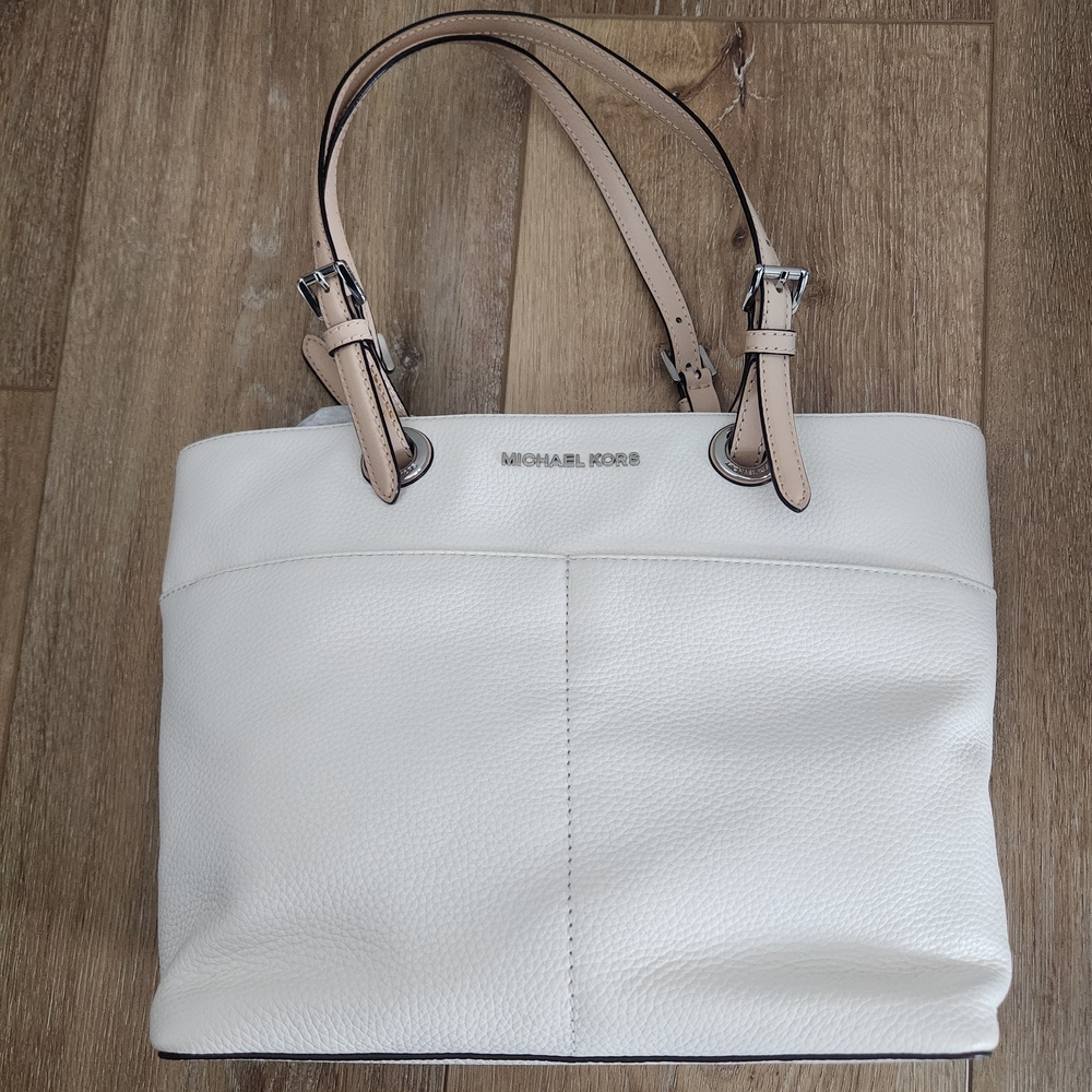 Michael Kors White Tote NWT